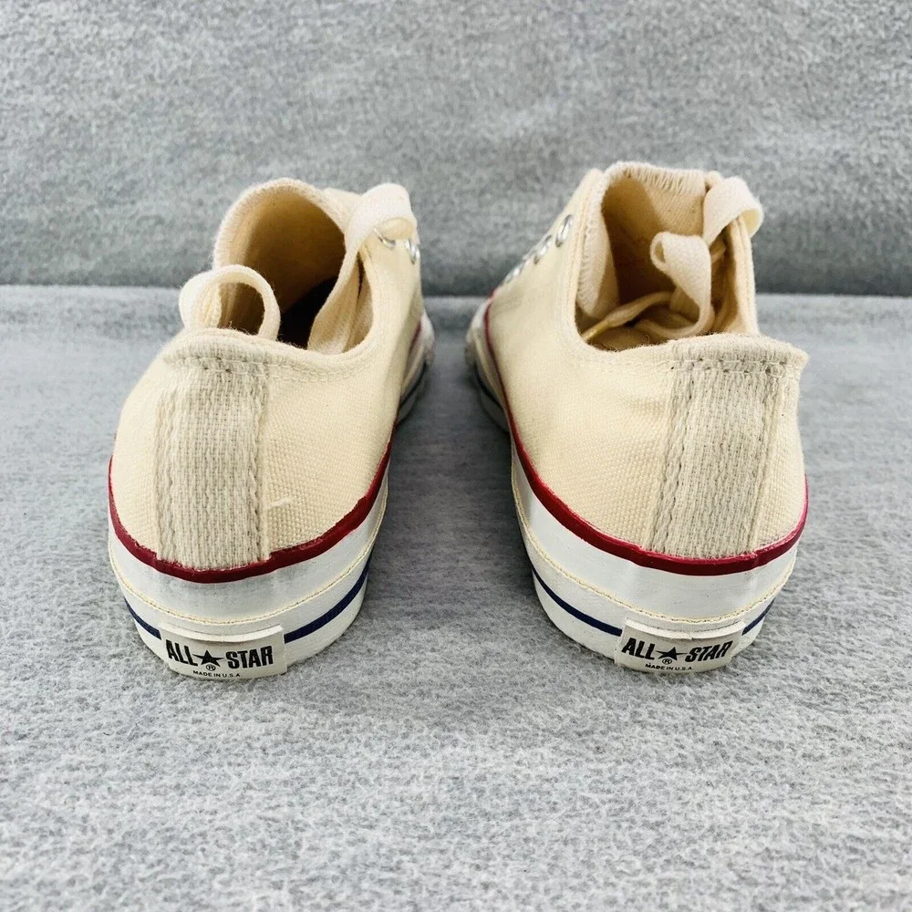 CONVERSE VINTAGE All Star - Youth Size 13.5 Cream Sneakers Chuck Taylor Low Top
